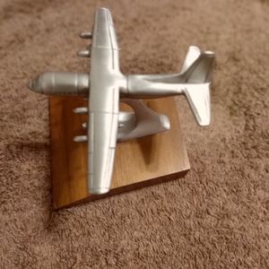 Airplane on a stand